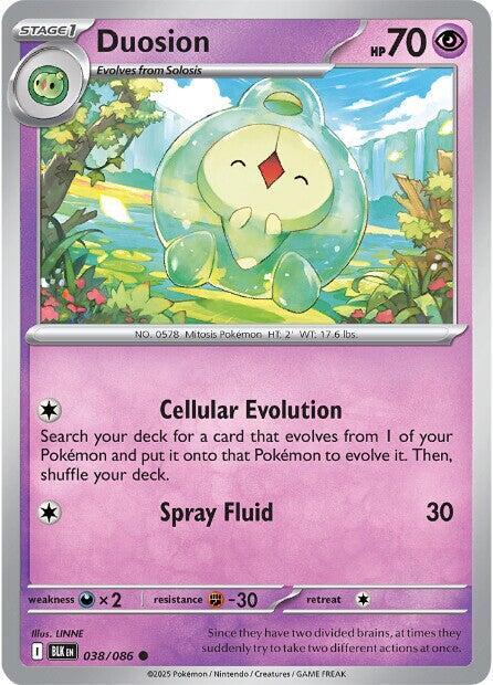 Duosion (Master Ball Pattern) (38/086) - SV Black Bolt Holofoil