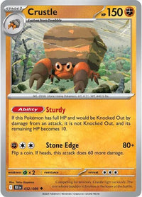 Crustle (Poke Ball Pattern) (52/086) - SV Black Bolt Holofoil