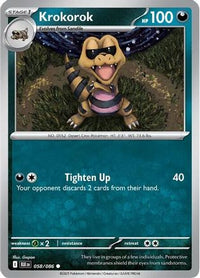 Krokorok (58) - SV Black Bolt Reverse Holofoil