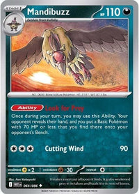 Mandibuzz (Master Ball Pattern) (64/086) - SV White Flare Holofoil