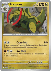 Haxorus (Master Ball Pattern) (70/086) - SV Black Bolt Holofoil