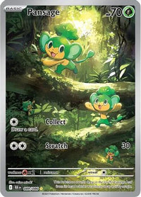 Pansage (89/086)  - SV Black Bolt Holofoil