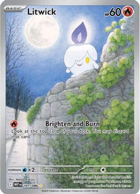 Litwick (101/086)  - SV White Flare Holofoil