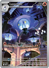 Lampent (102/086)  - SV White Flare Holofoil