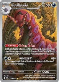 Scolipede (134/086)  - SV Black Bolt Holofoil