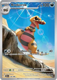 Krokorok (136/086)  - SV Black Bolt Holofoil