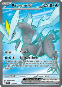 Kyurem ex (157/086)  - SV Black Bolt Holofoil
