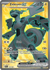 Zekrom ex (158/086)  - SV Black Bolt Holofoil