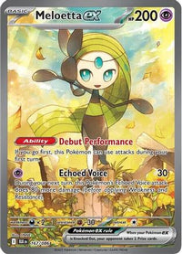 Meloetta ex (167/086)  - SV Black Bolt Holofoil