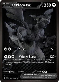 Zekrom ex (172/086)  - SV Black Bolt Holofoil