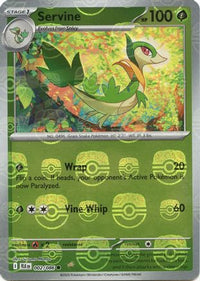 Servine (Master Ball Pattern) (2) - SV Black Bolt Holofoil