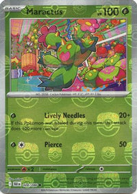 Maractus (Master Ball Pattern) (8) - SV Black Bolt Holofoil