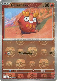 Darumaka (Master Ball Pattern) (13) - SV Black Bolt Holofoil