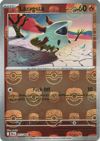 Larvesta (Master Ball Pattern) (15) - SV Black Bolt Holofoil