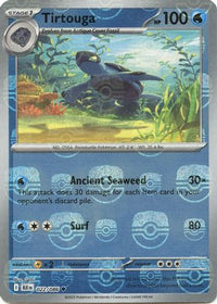 Tirtouga (Master Ball Pattern) (22) - SV Black Bolt Holofoil
