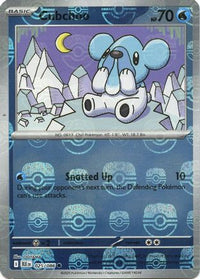 Cubchoo (Master Ball Pattern) (25) - SV Black Bolt Holofoil