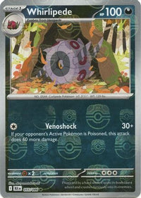 Whirlipede (Master Ball Pattern) (55) - SV Black Bolt Holofoil