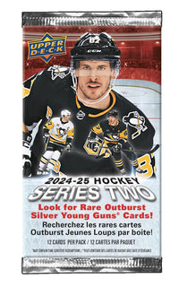 2024-25 HOCKEY  -  UPPER DECK SERIES 2 - HOBBY BOOSTER PACK