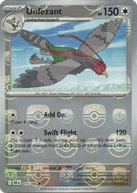 Unfezant (Master Ball Pattern) (73) - SV Black Bolt Holofoil