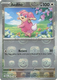 Audino (Master Ball Pattern) (74/086)  - SV Black Bolt Holofoil