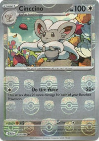 Cinccino (Master Ball Pattern) (76) - SV Black Bolt Holofoil