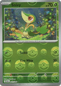 Snivy (Poke Ball Pattern) (1) - SV Black Bolt Holofoil