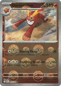 Darmanitan (Poke Ball Pattern) (14) - SV Black Bolt Holofoil