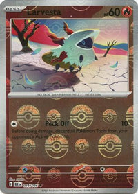 Larvesta (Poke Ball Pattern) (15) - SV Black Bolt Holofoil