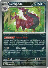 Scolipede (Poke Ball Pattern) (56) - SV Black Bolt Holofoil