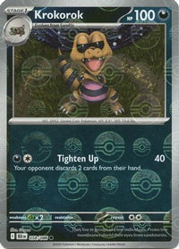 Krokorok (Poke Ball Pattern) (58) - SV Black Bolt Holofoil