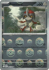 Pawniard (Poke Ball Pattern) (64) - SV Black Bolt Holofoil