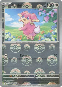 Audino (Poke Ball Pattern) (74/086)  - SV Black Bolt Holofoil