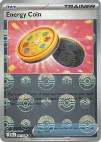 Energy Coin (Poke Ball Pattern) (81) - SV Black Bolt Holofoil
