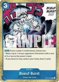Boeuf Burst (OP12-060) - Legacy of the Master Foil