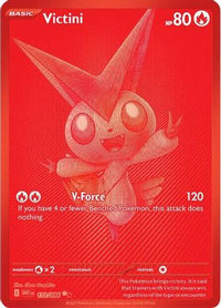 Victini (172/086)  - SV White Flare Holofoil