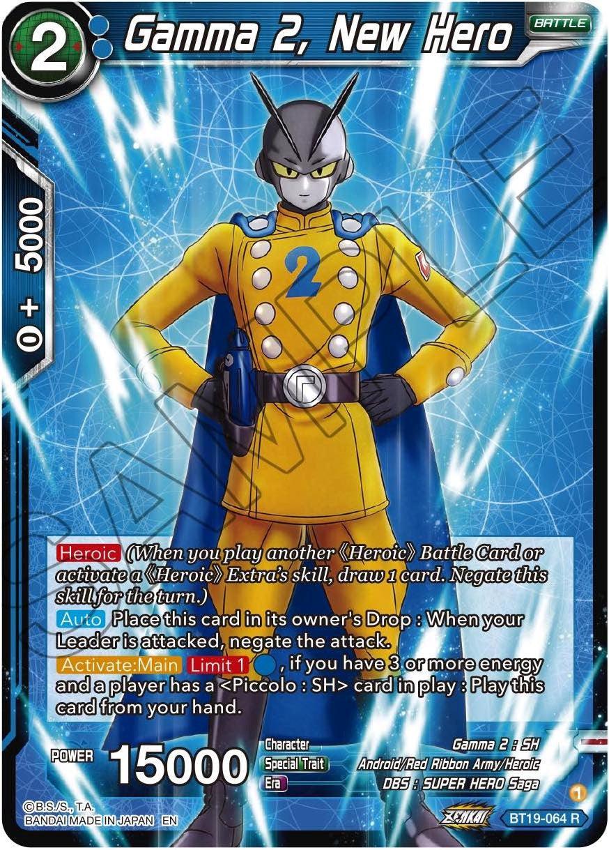 Gamma 2, New Hero (BT19-064) [Fighter's Ambition] - POKÉ JEUX