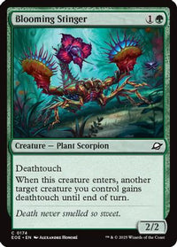 Blooming Stinger (EOE-174) - Edge of Eternities Foil