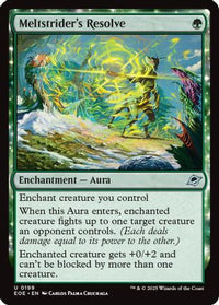 Meltstrider's Resolve (EOE-199) - Edge of Eternities Foil