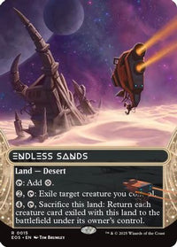 Endless Sands (EOS-015) - Edge of Eternities: Stellar Sights Foil
