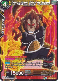 Great Ape Bardock, Might of the Resistance (EX13-23) [Special Anniversary Set 2020] - POKÉ JEUX