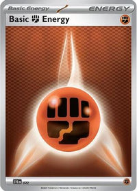 Basic Fighting Energy (22) - SVE Scarlet & Violet Energies