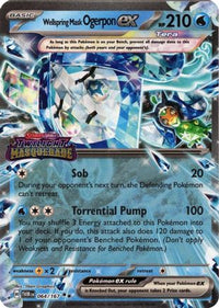 Wellspring Mask Ogerpon ex (Twilight Masquerade Stamp) (64) - Miscellaneous Cards & Products Holofoil