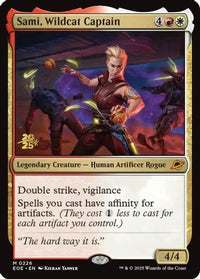 Sami, Wildcat Captain (PRE-226) - Prerelease Cards Foil