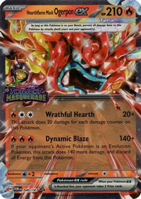 Hearthflame Mask Ogerpon ex (Twilight Masquerade Stamp) (40) - Miscellaneous Cards & Products Holofoil
