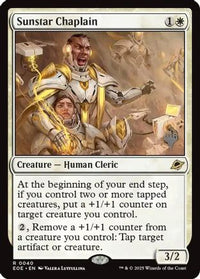 Sunstar Chaplain (PPEOE-040) - Promo Pack: Edge of Eternities