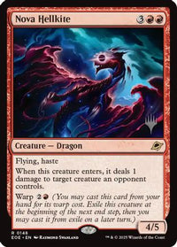 Nova Hellkite (PPEOE-148) - Promo Pack: Edge of Eternities Foil