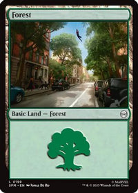 Forest (0198) (SPM-198) - Marvel's Spider-Man Foil