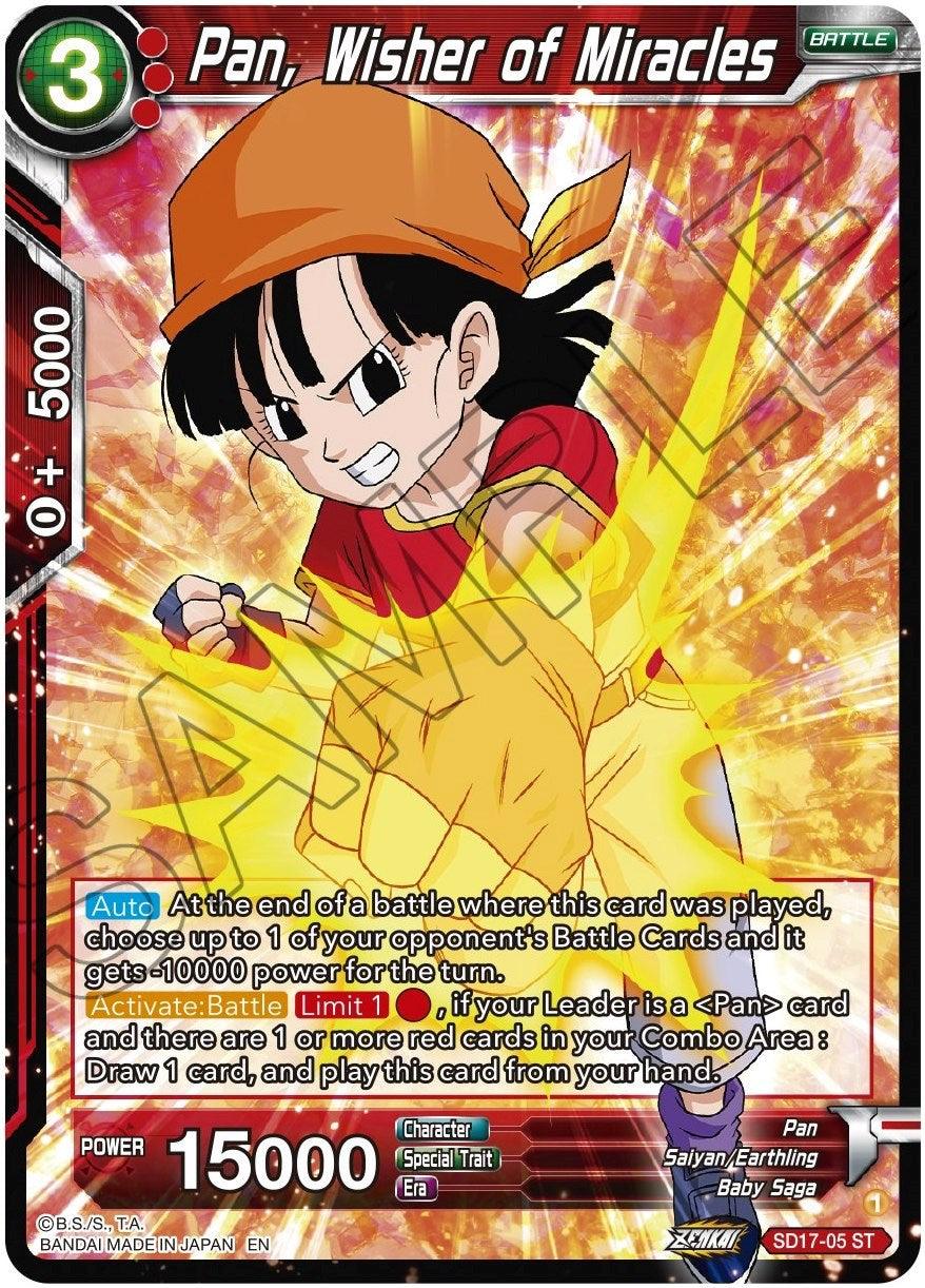Pan, Wisher of Miracles (SD17-05) [Dawn of the Z-Legends] - POKÉ JEUX