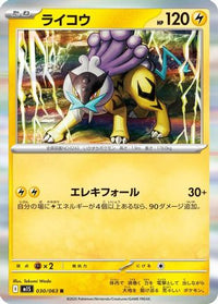 Raikou 030/063 - m1S Mega Symphonia Holofoil (Japanese)