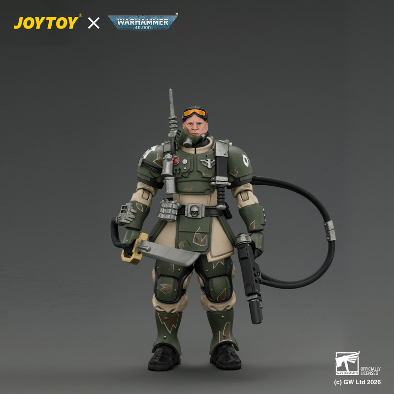 Astra Militarum Kasrkin 7 with Hot-shot Laspistol and Power Sword (Pre-Order)